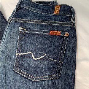 7 For All Mankind Straight Leg Jeans Size 27